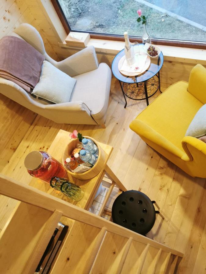 TreeHome glamping Střítež Eksteriør billede