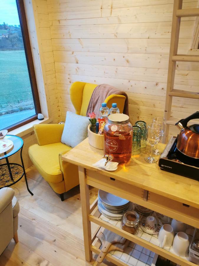 TreeHome glamping Střítež Eksteriør billede